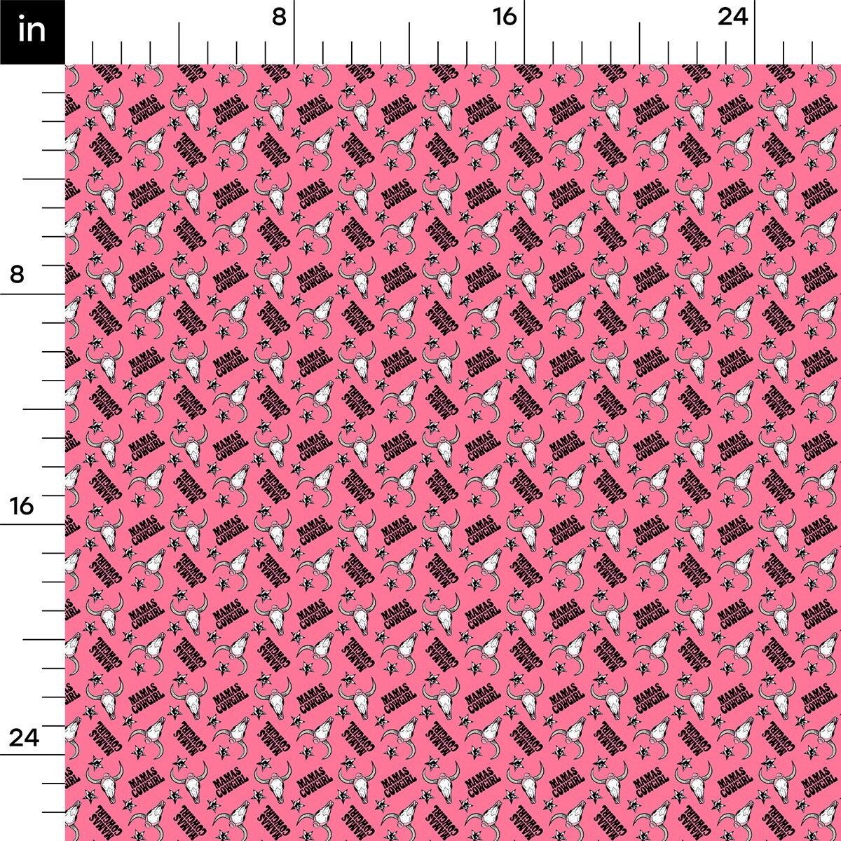 a pink and black pattern with hearts on it