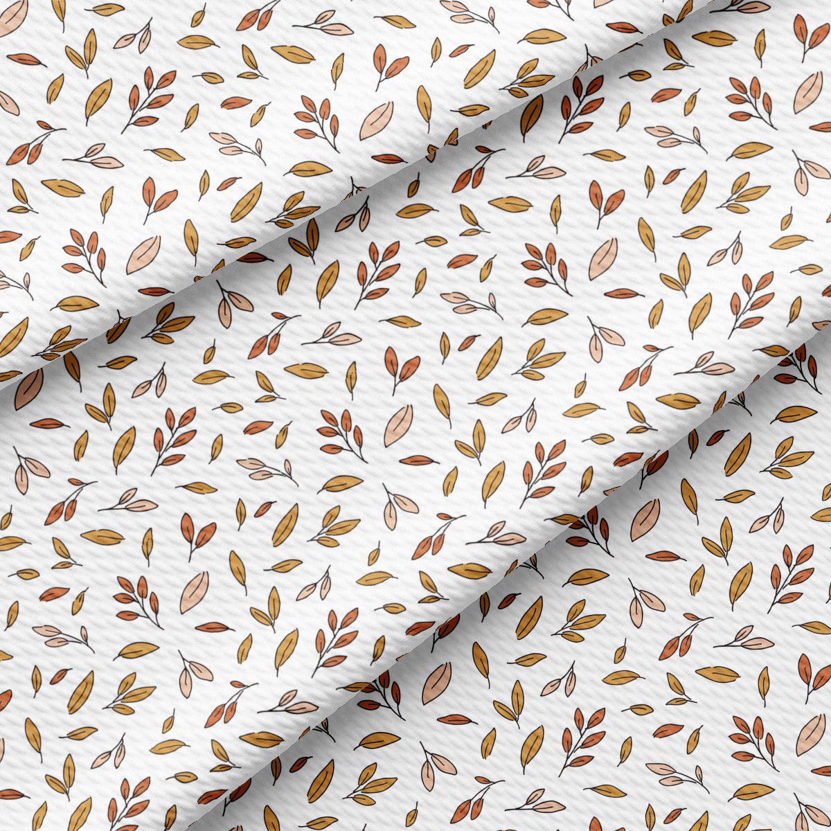 a white background with brown leaves on it