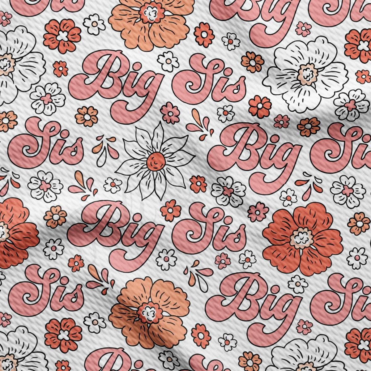 a white background with red and orange flowers