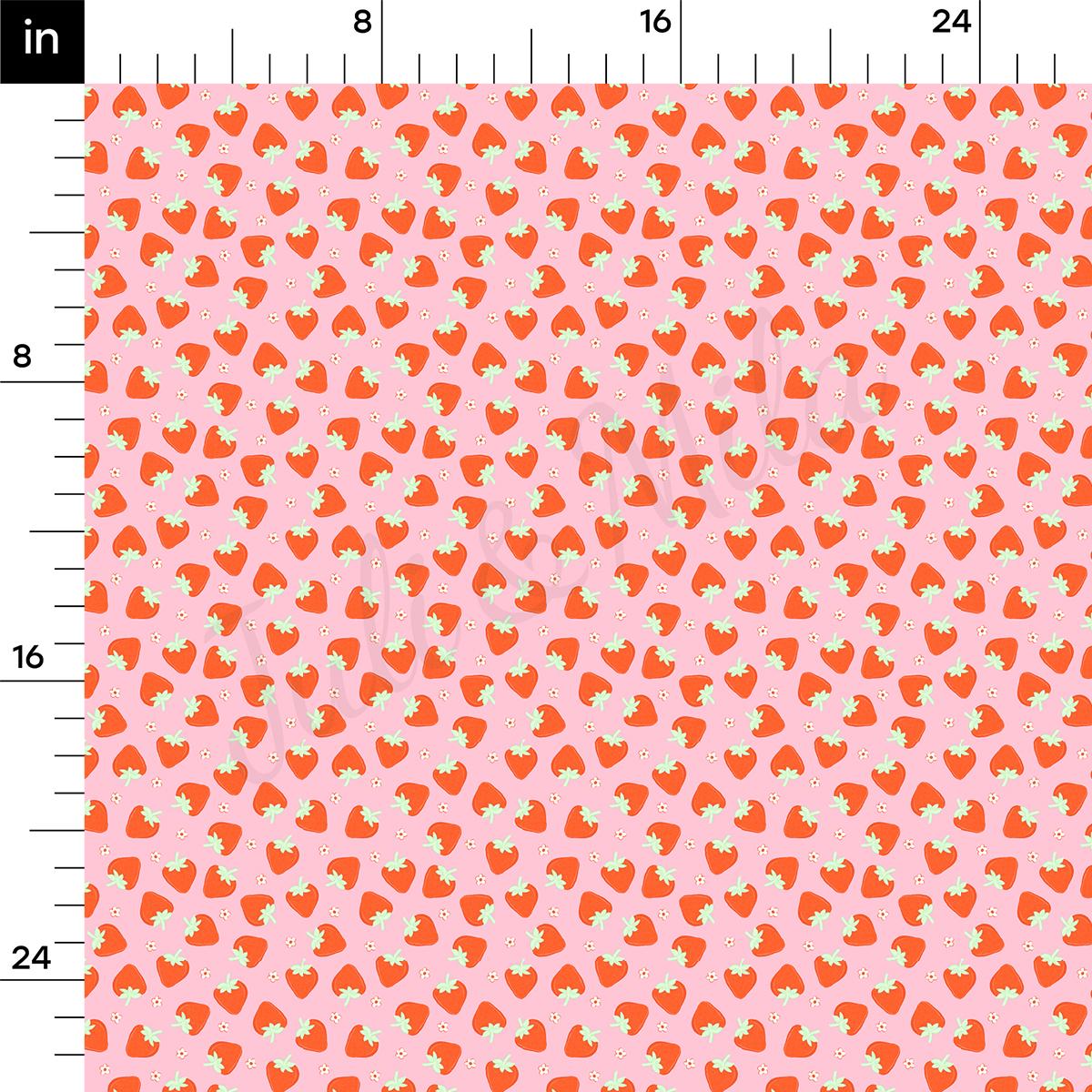 a pink and orange pattern with hearts on it