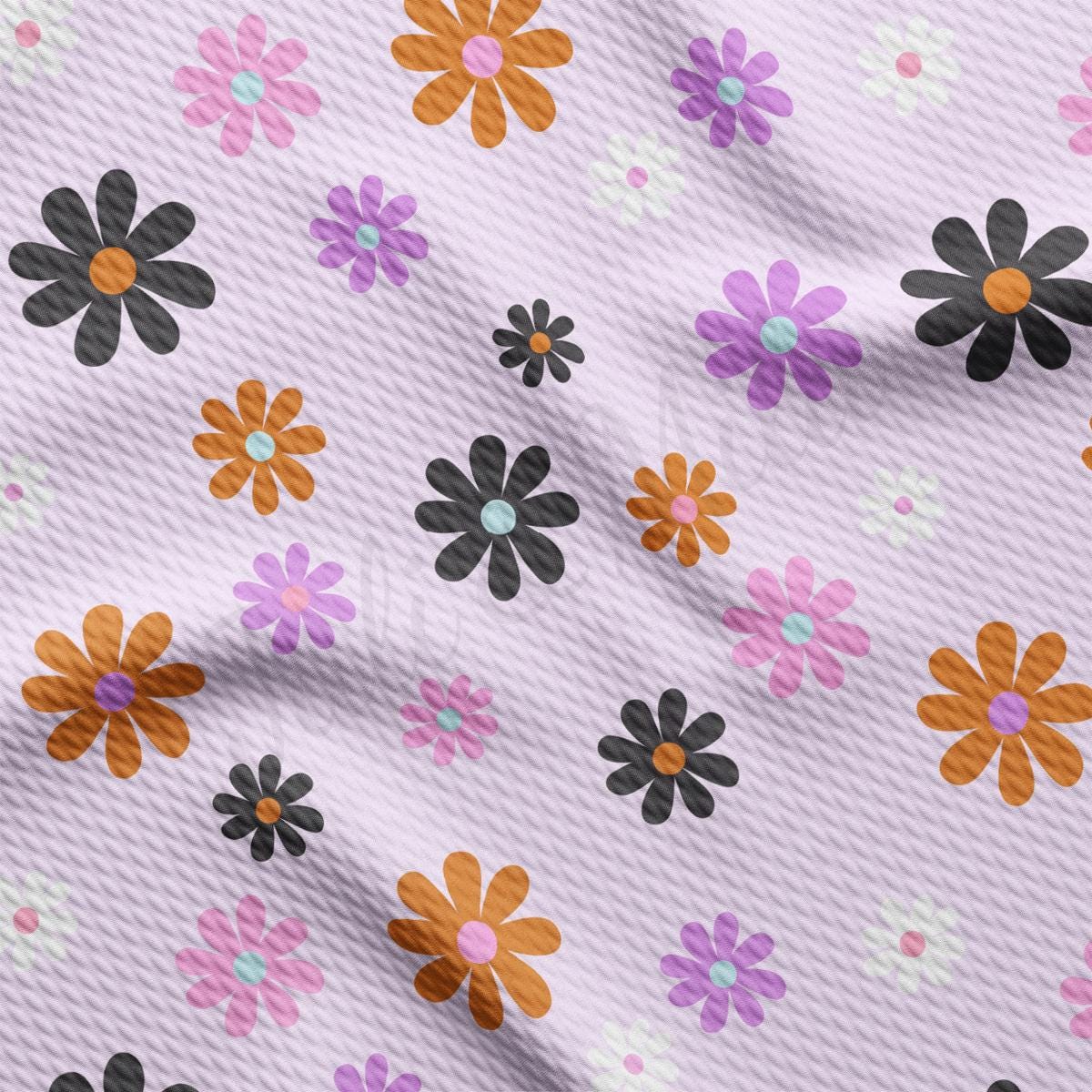 a close up of a flowery pattern on a white background