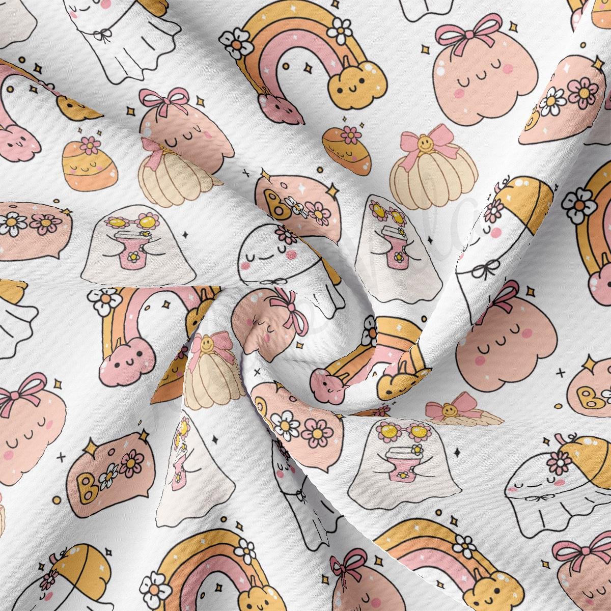 a pattern of unicorns and unicorns on a white background