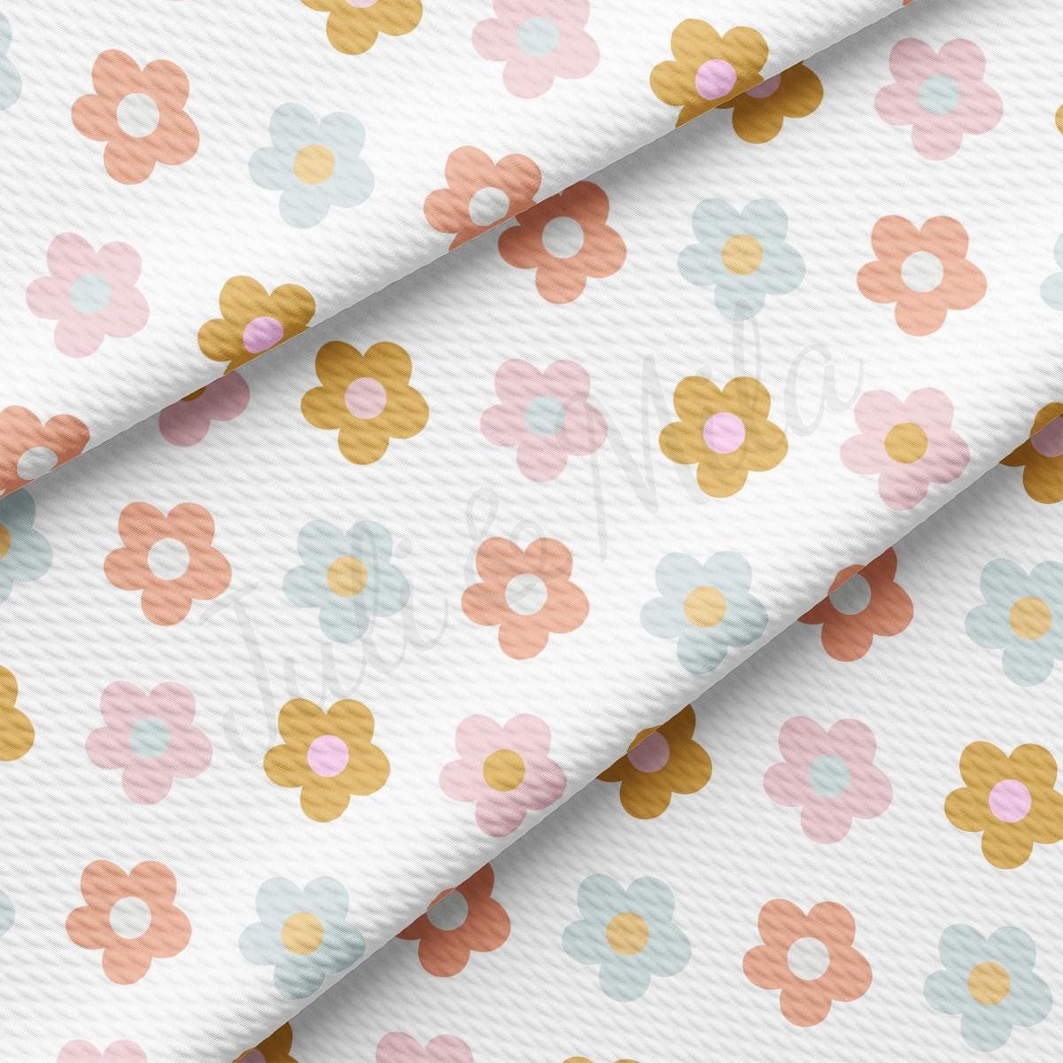 a close up of a flower pattern on a white background