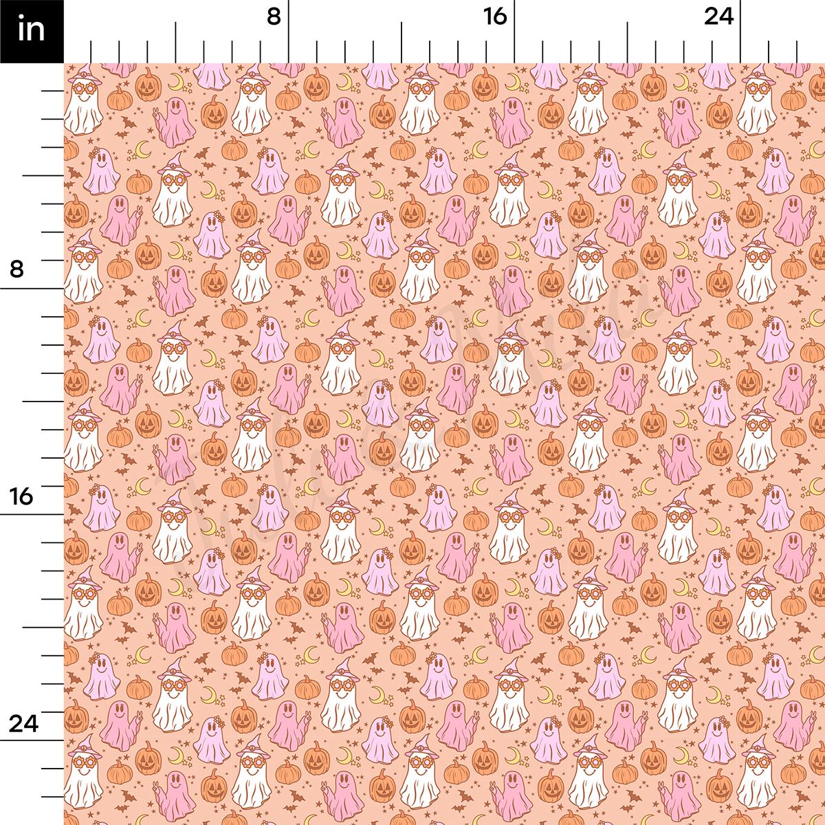 a ruler with a pattern of cats on it