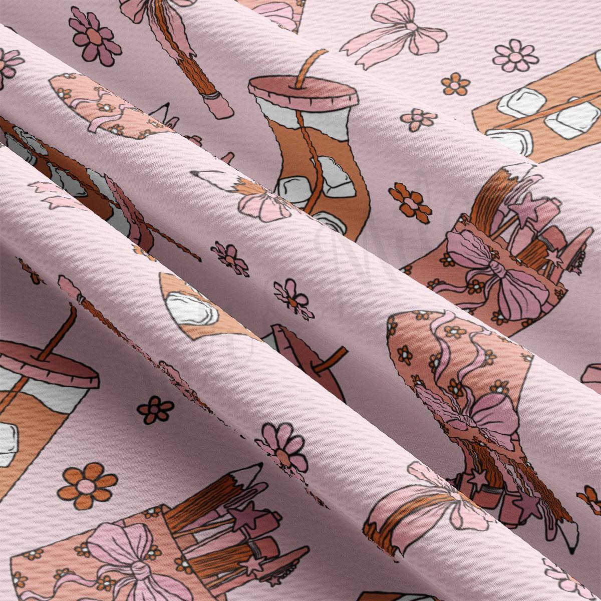 a close up of a pink background with a pattern