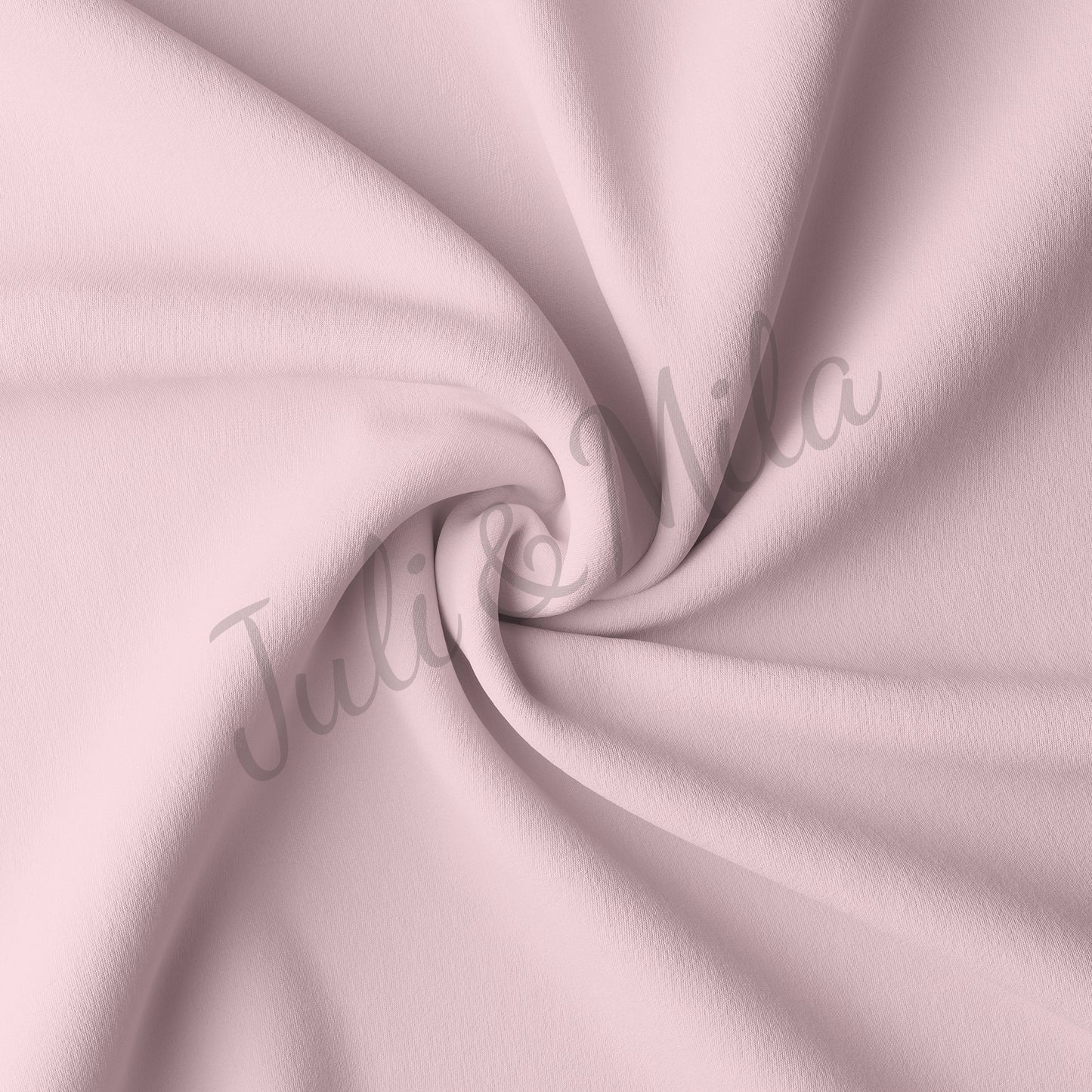 Light pink Double Brushed Polyester Fabric