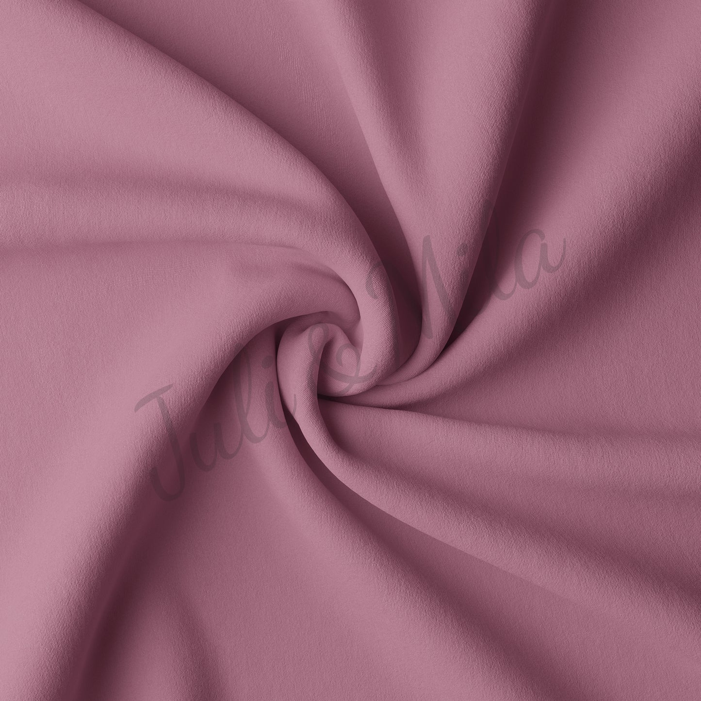 Mauve Double Brushed Polyester Fabric
