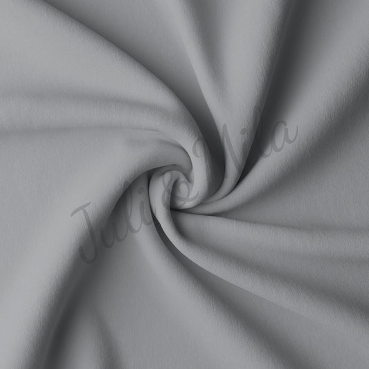 Ultimate Gray Double Brushed Polyester Fabric