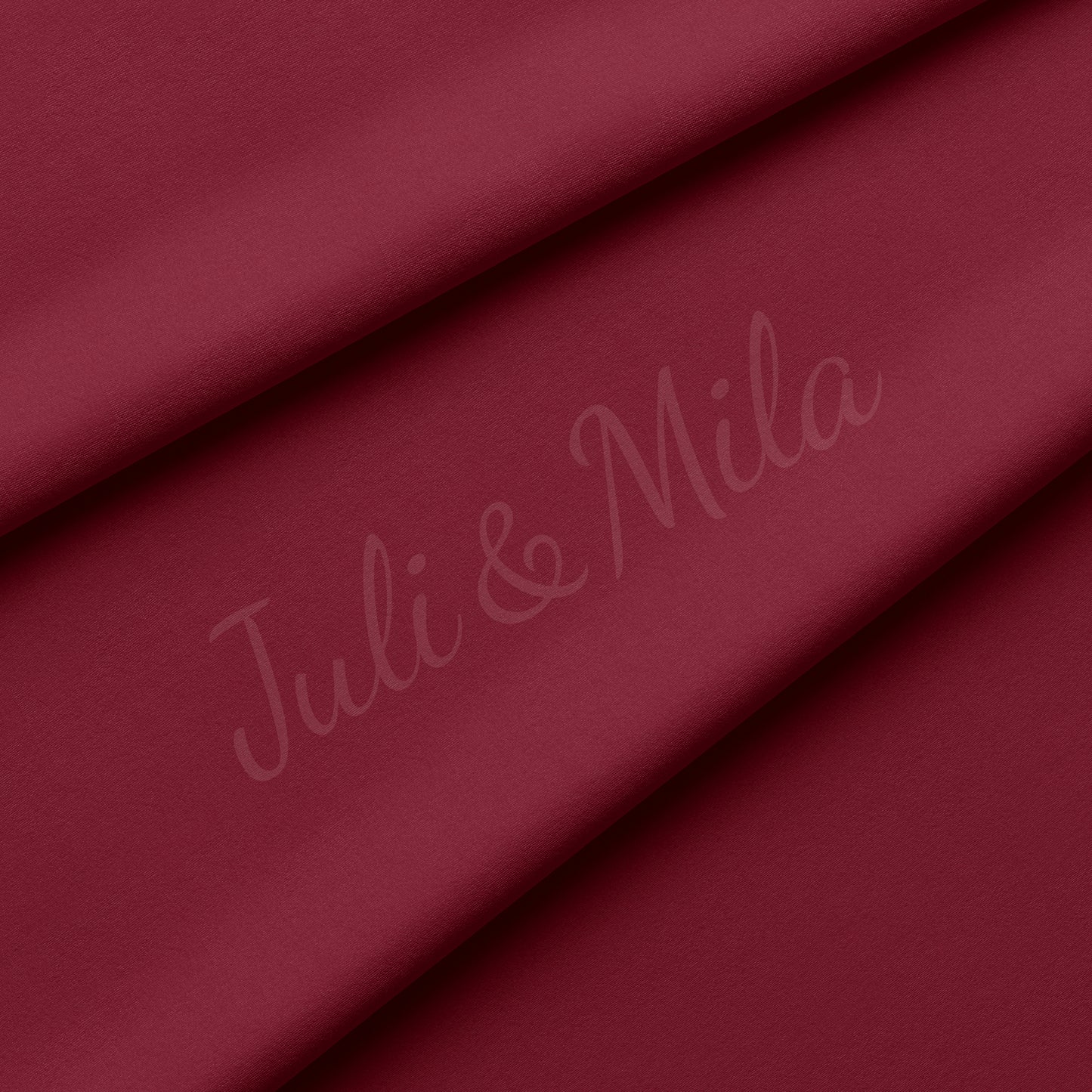 Burgundy Double Brushed Polyester Fabric