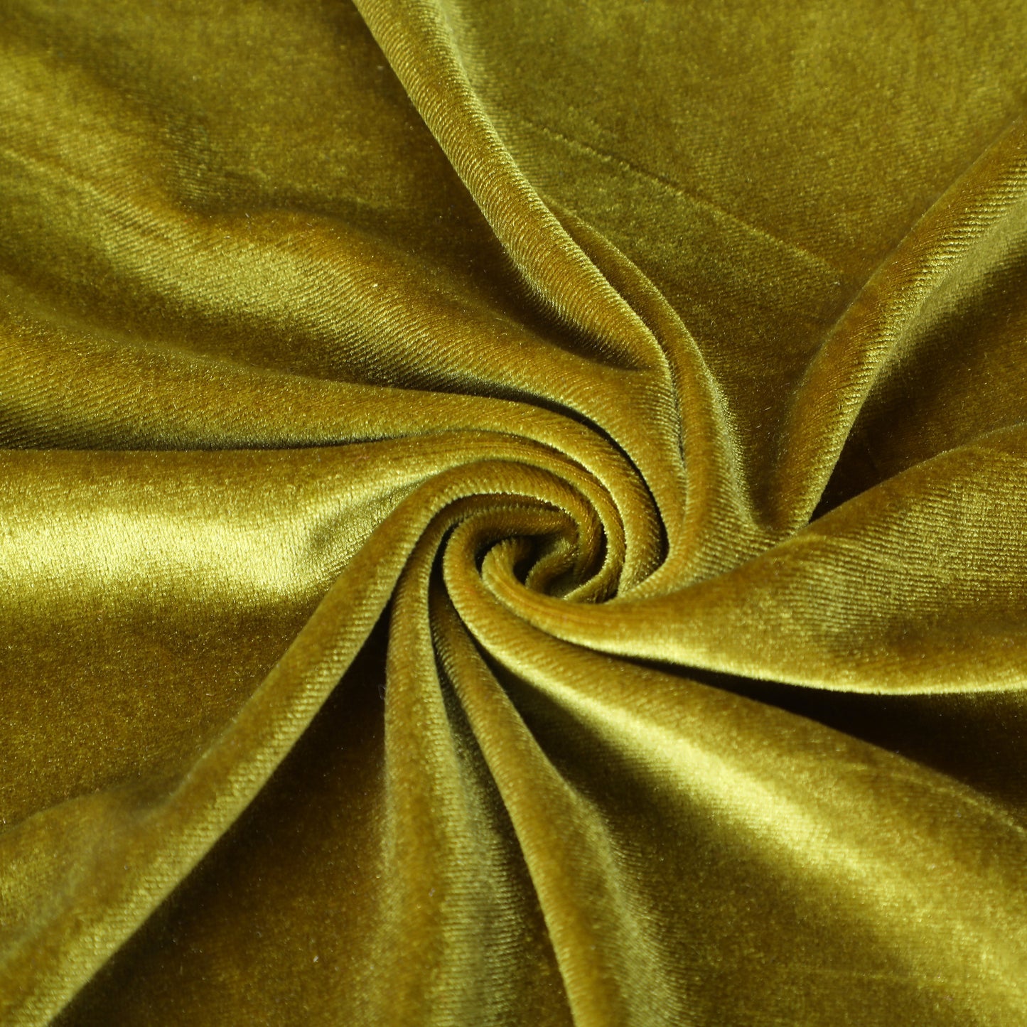 Olive Stretchy Velvet Fabric