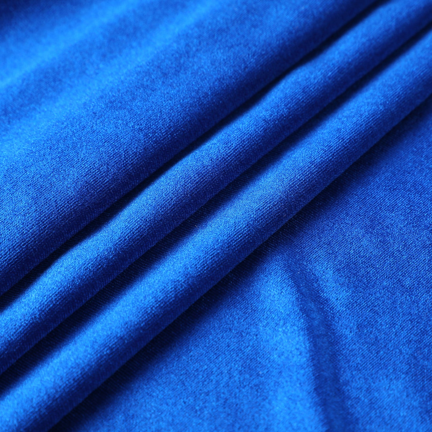 Royal Blue Stretchy Velvet Fabric