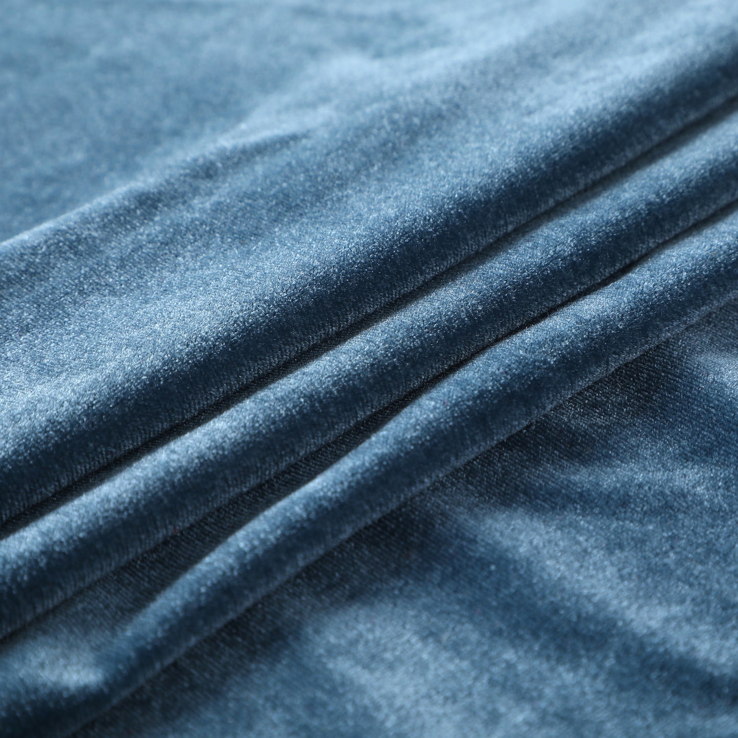 Storm Stretchy Velvet Fabric