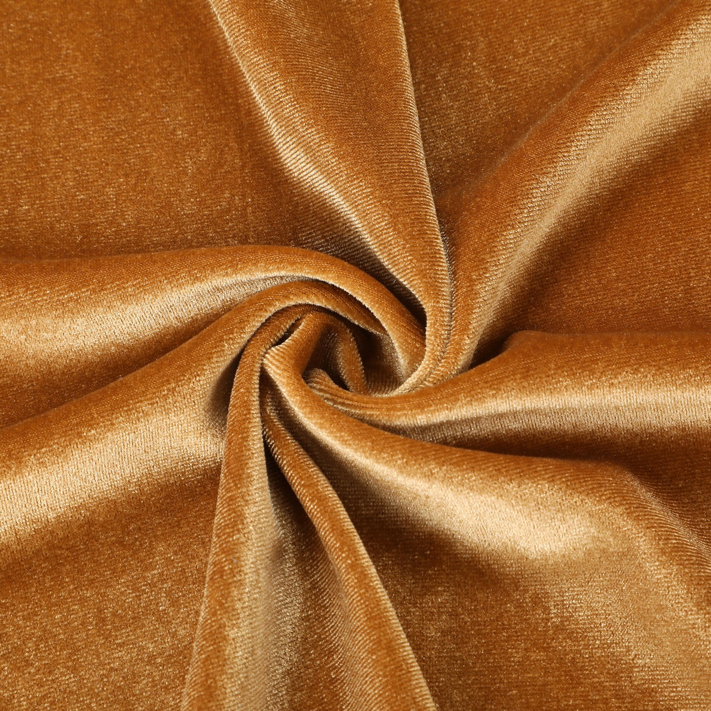 Gold Stretchy Velvet Fabric