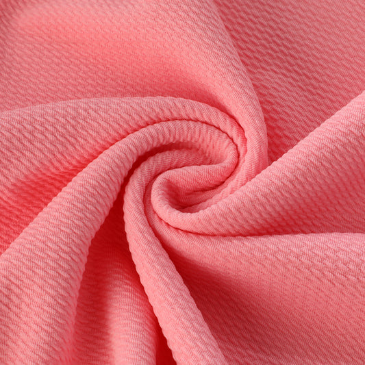 BubbleGum Pink Liverpool Bullet Textured Fabric