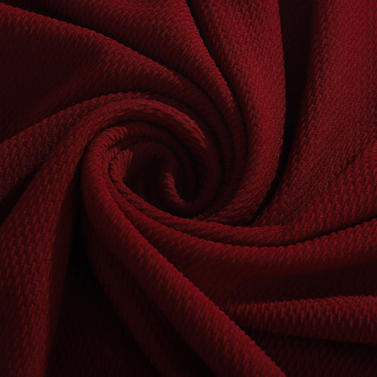 Burgundy Liverpool Bullet Textured Fabric