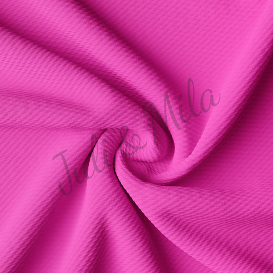 Hot Pink Liverpool Bullet Textured Fabric