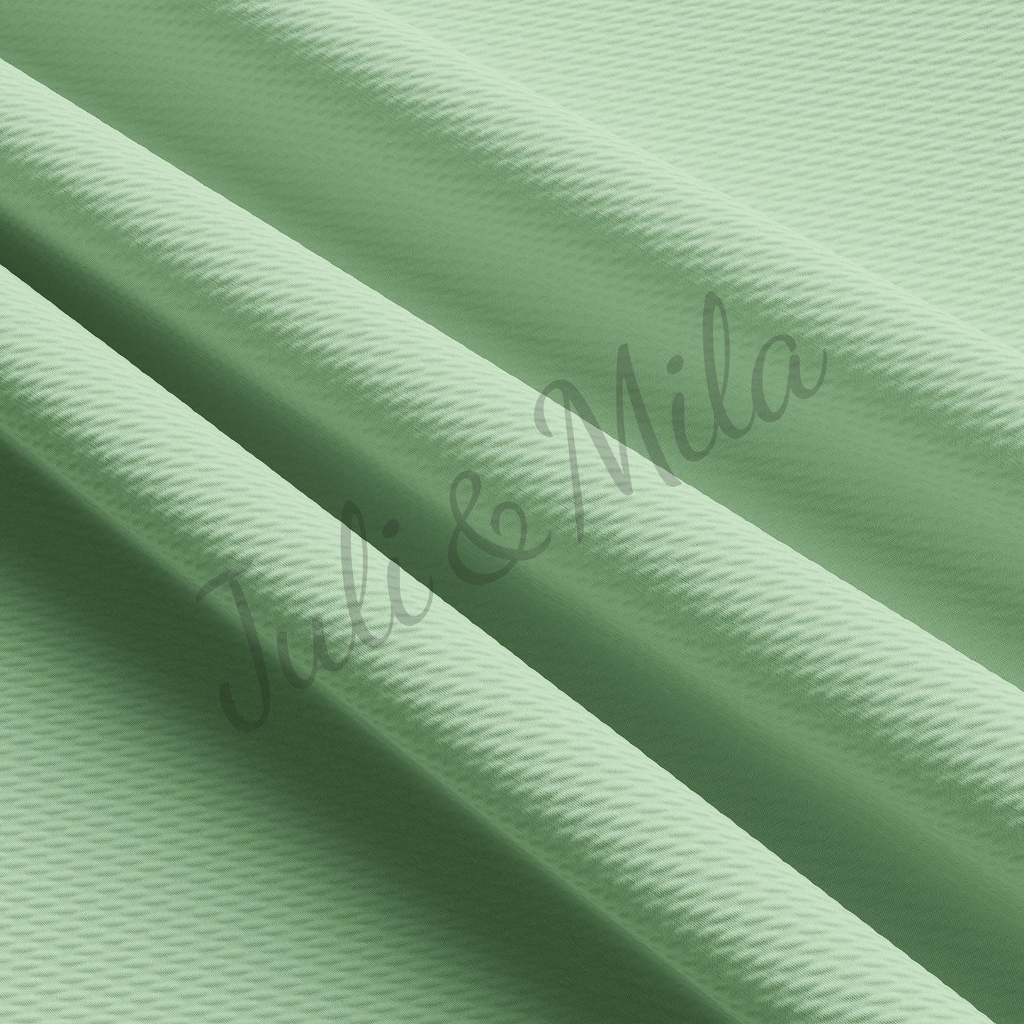 Pastel green Liverpool Bullet Textured Fabric