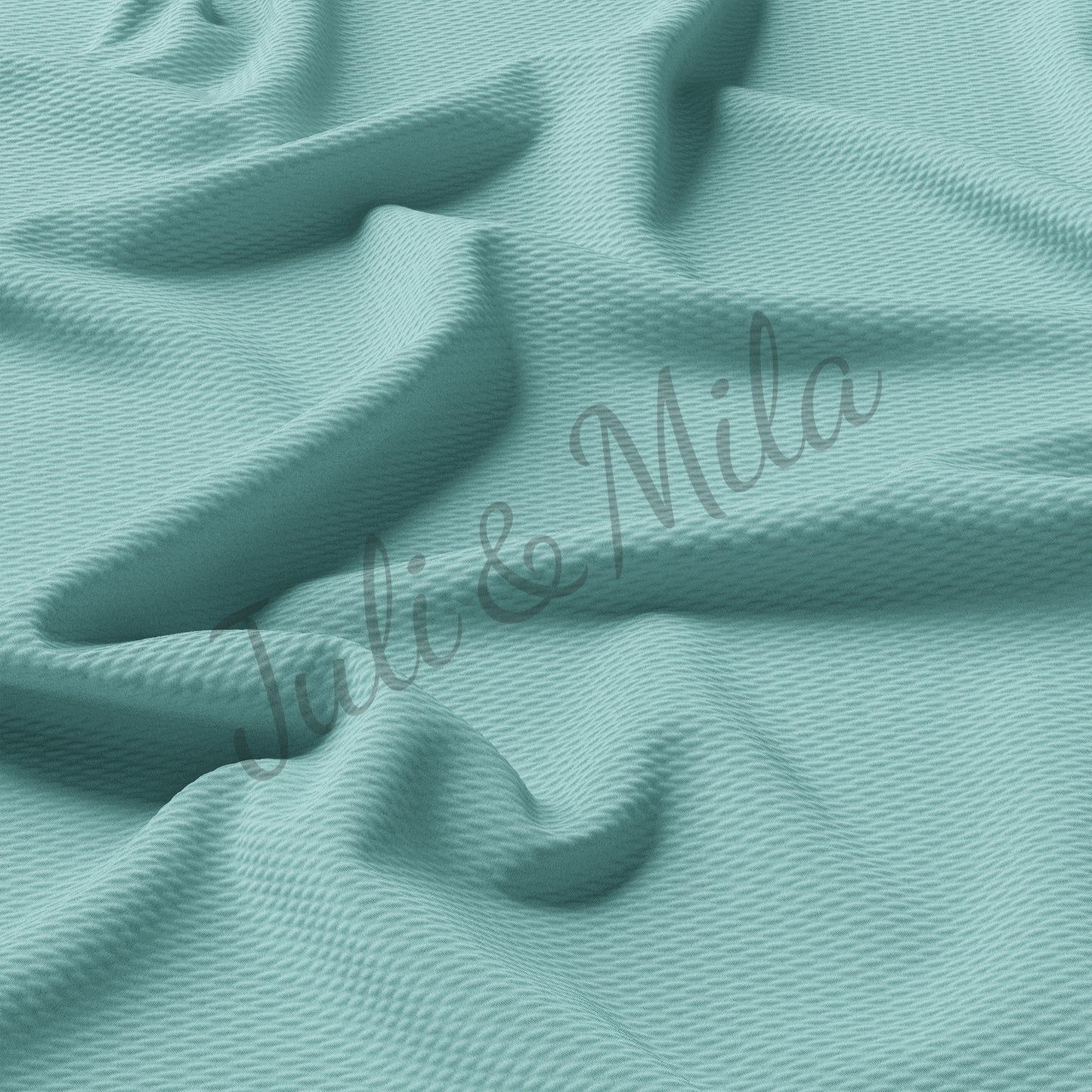 Pastel turquoise Liverpool Bullet Textured Fabric