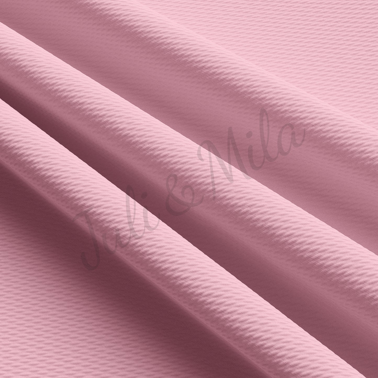 Powder Pink Liverpool Bullet Textured Fabric