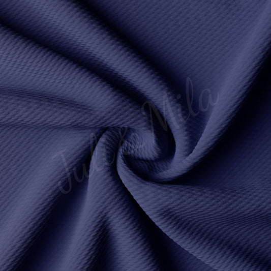 Royal Blue Liverpool Bullet Textured Fabric