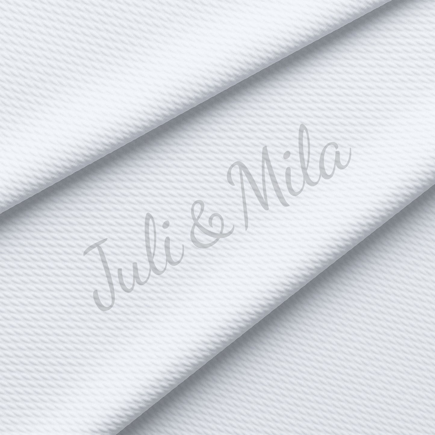 White Liverpool Bullet Textured Fabric