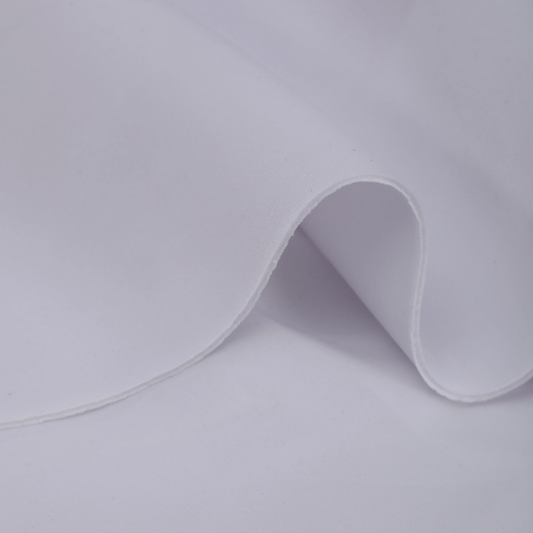White Super Techno Scuba Neoprene Fabric
