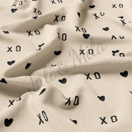 Valentines Day Bullet Textured Fabric VD56