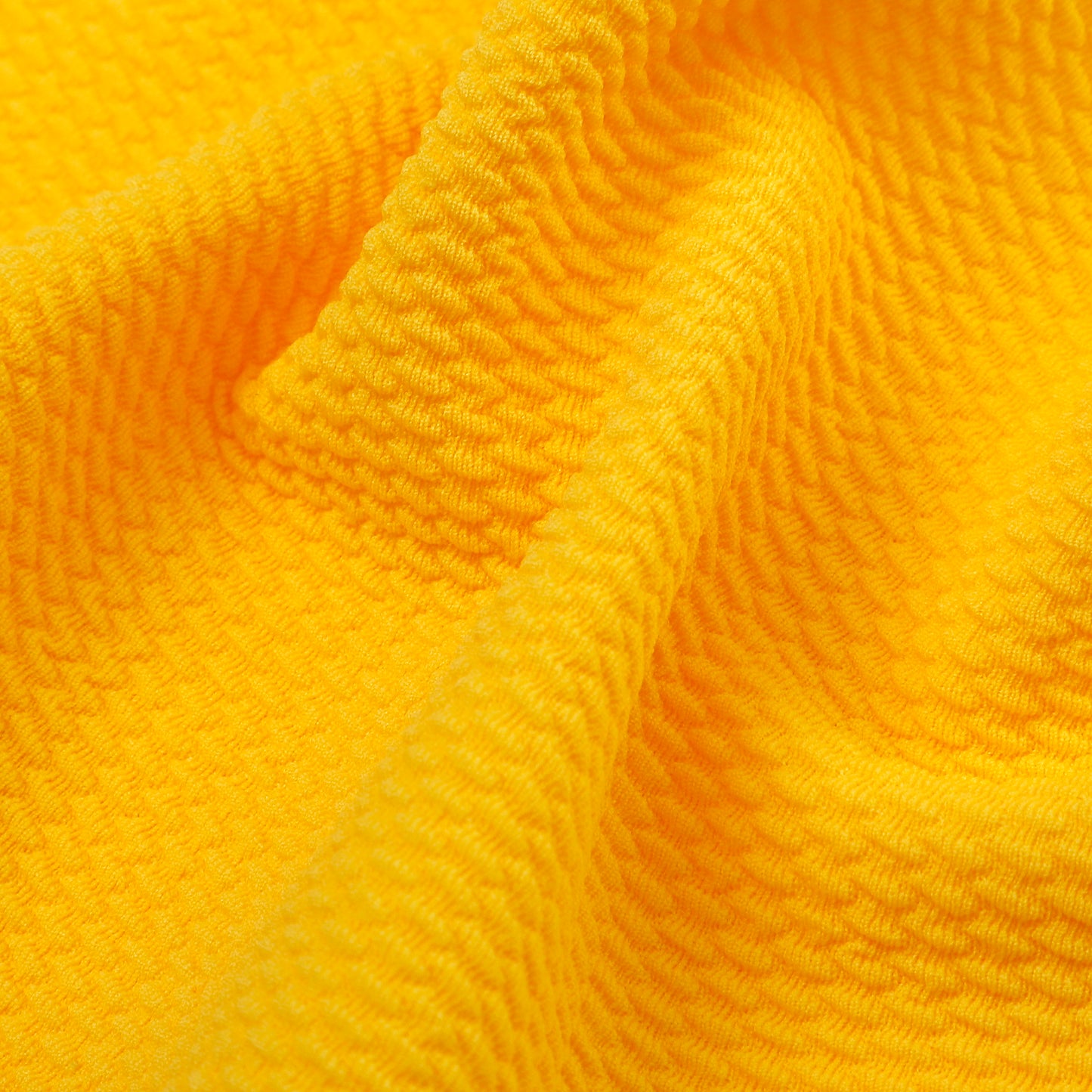 Golden Yellow Liverpool Bullet Textured Fabric
