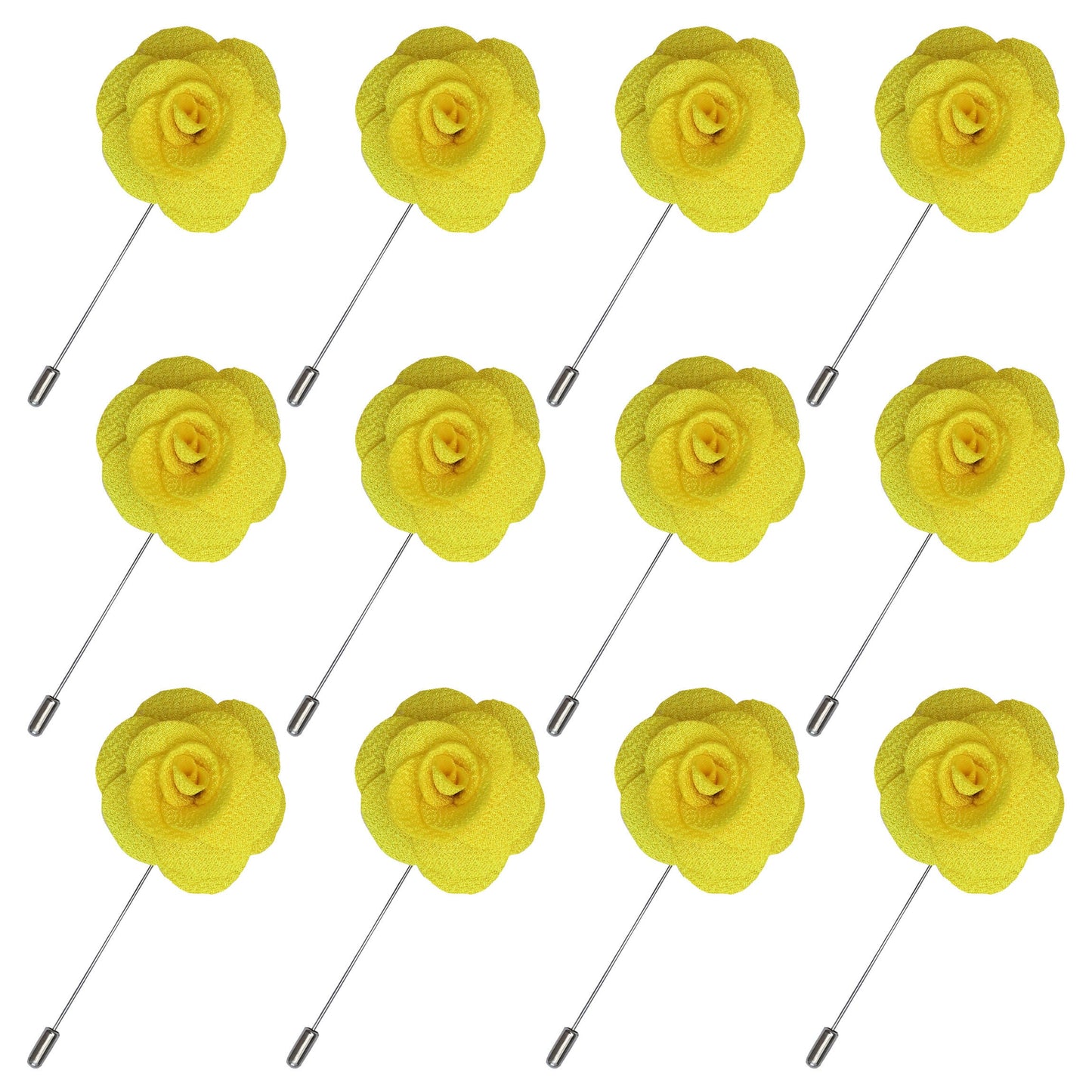 Yellow Flower Lapel Pin, Red Lapel Pin, Lapel Pin, Wedding Lapel Pin, Men Lapel Pin, Lapel Flower, Wedding Boutonniere, Gift, Men&#39;s Lapel