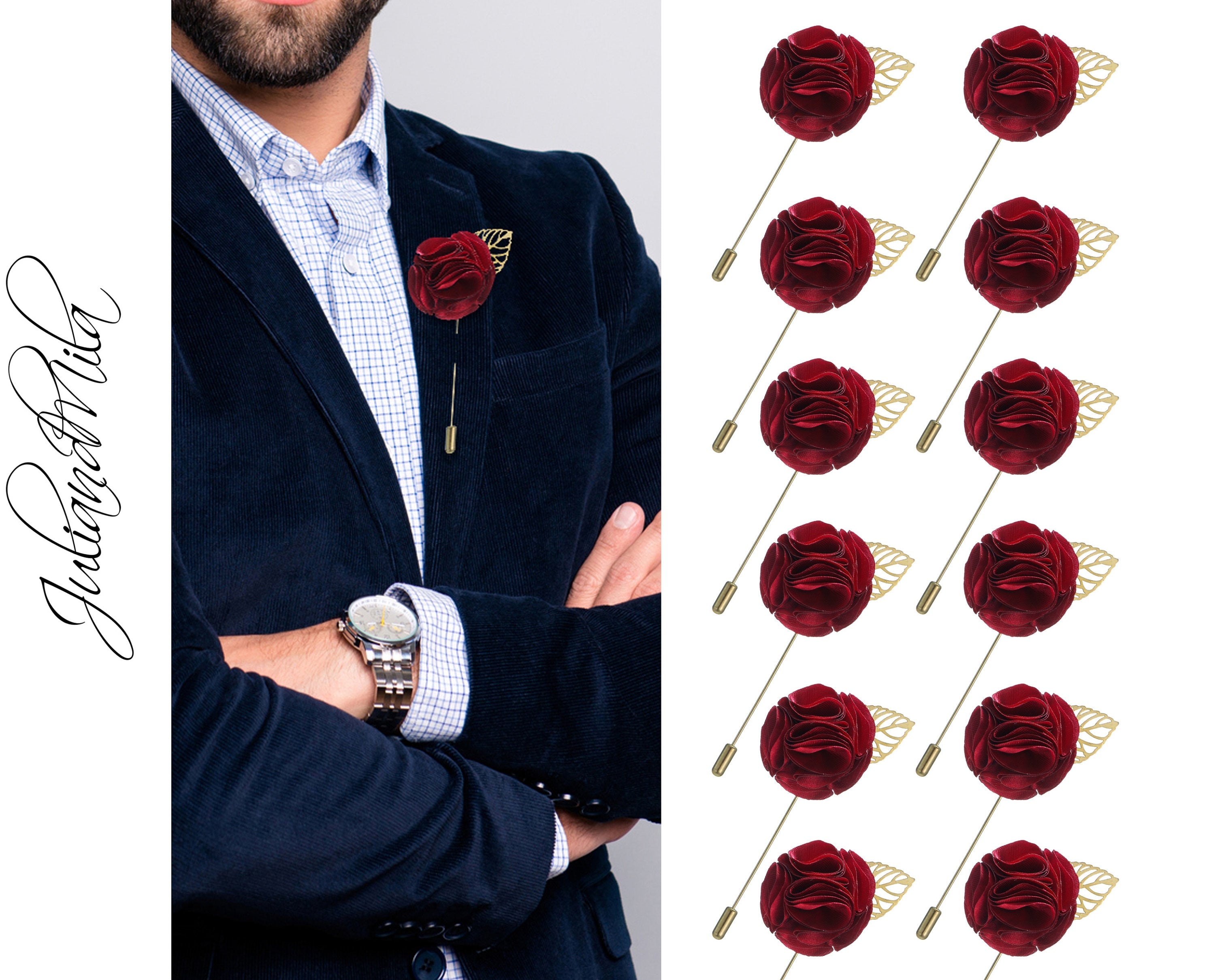 Brooch for deals wedding suit