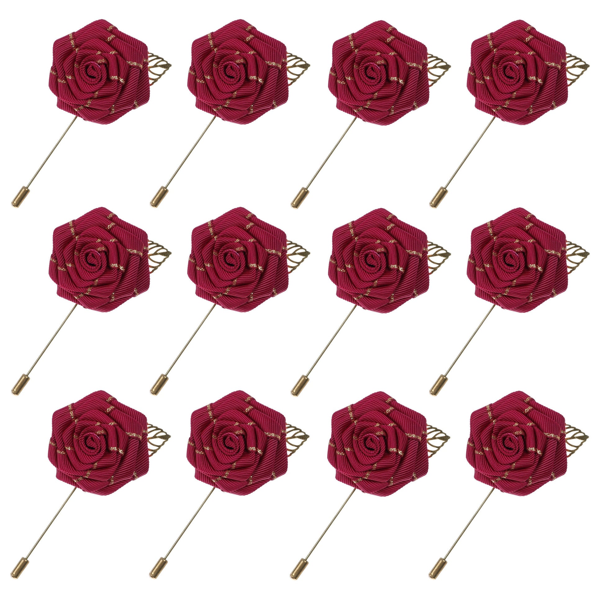 Rose Flower Lapel Pins, Flower Pins