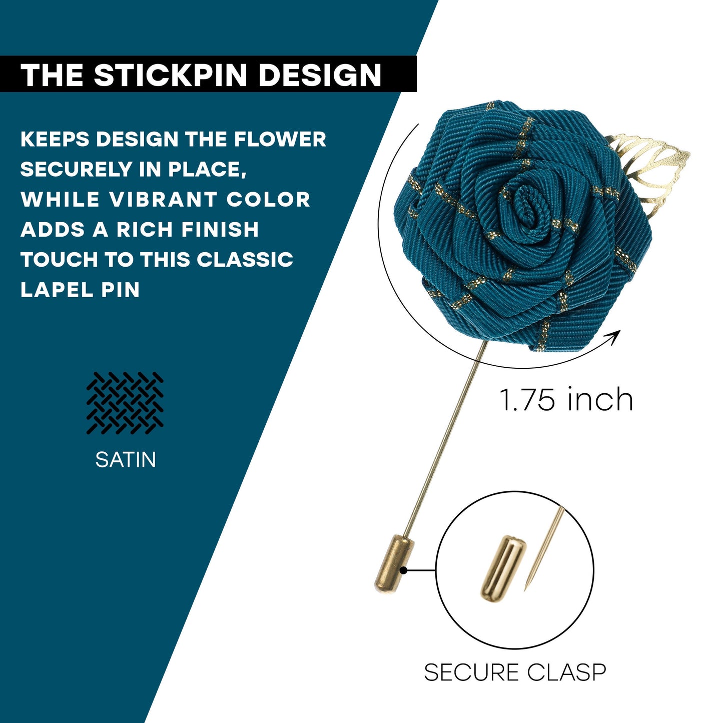 Flower Lapel Pin, Emerald Lapel Pin, Lapel Pin, Wedding Lapel Pin, Men Lapel Pin, Lapel Flower, Wedding Boutonniere, Gift, Men&#39;s Lapel