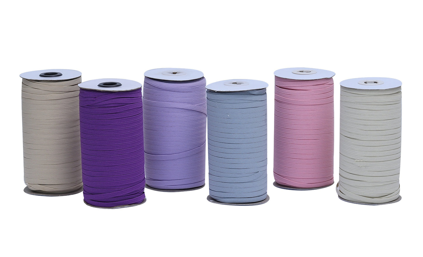 White 1/4 inch Elastic for Sewing Face Mask Skinny Elastic by the yard Thin Braided Elastic 6mm Elastic Band Rope Cord Flat Flat Strap