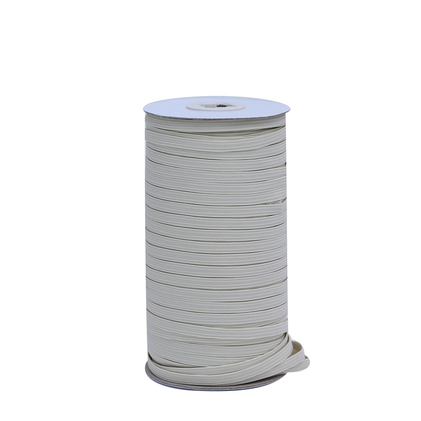White 1/4 inch Elastic for Sewing Face Mask Skinny Elastic by the yard Thin Braided Elastic 6mm Elastic Band Rope Cord Flat Flat Strap