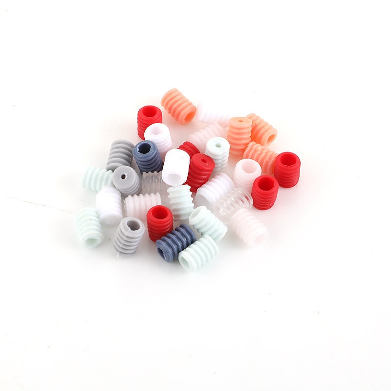 Colored Cord Locks Soft Silicone Toggles for Drawstrings Elastic Stopper