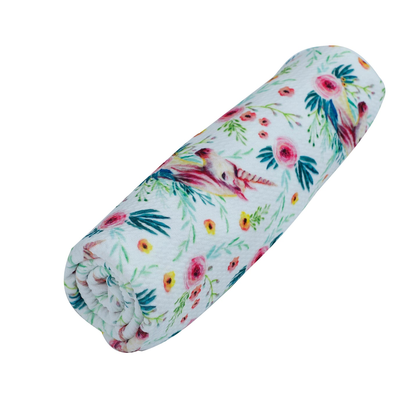 Unicorn Bullet Textured Fabric  Floral (F10)