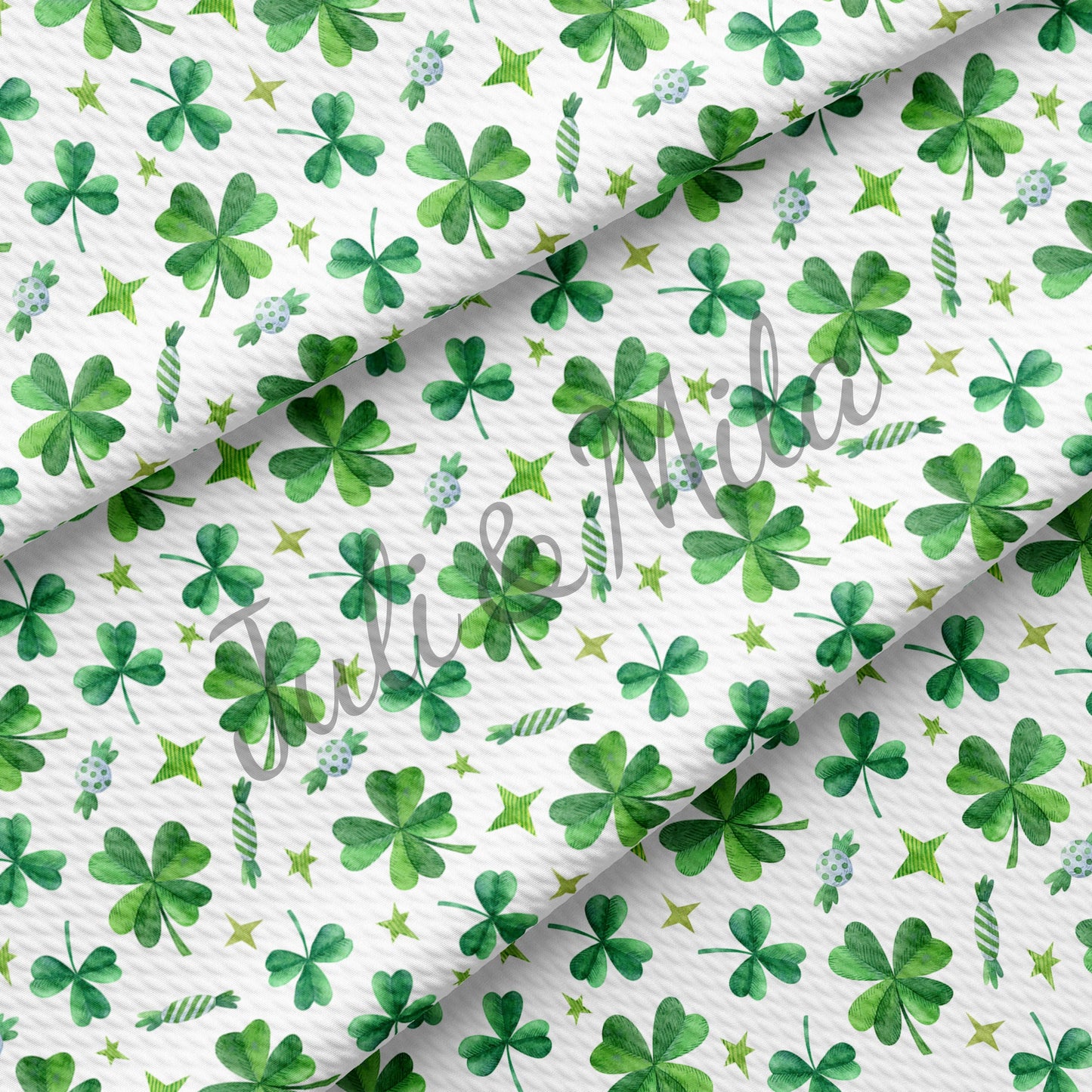 st Patrick’s day Bullet Fabric clover leaf (P9)