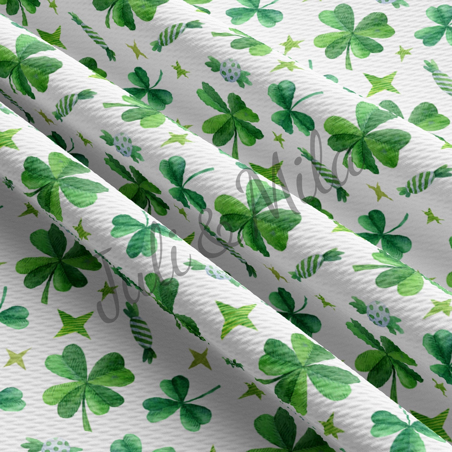 st Patrick’s day Bullet Fabric clover leaf (P9)
