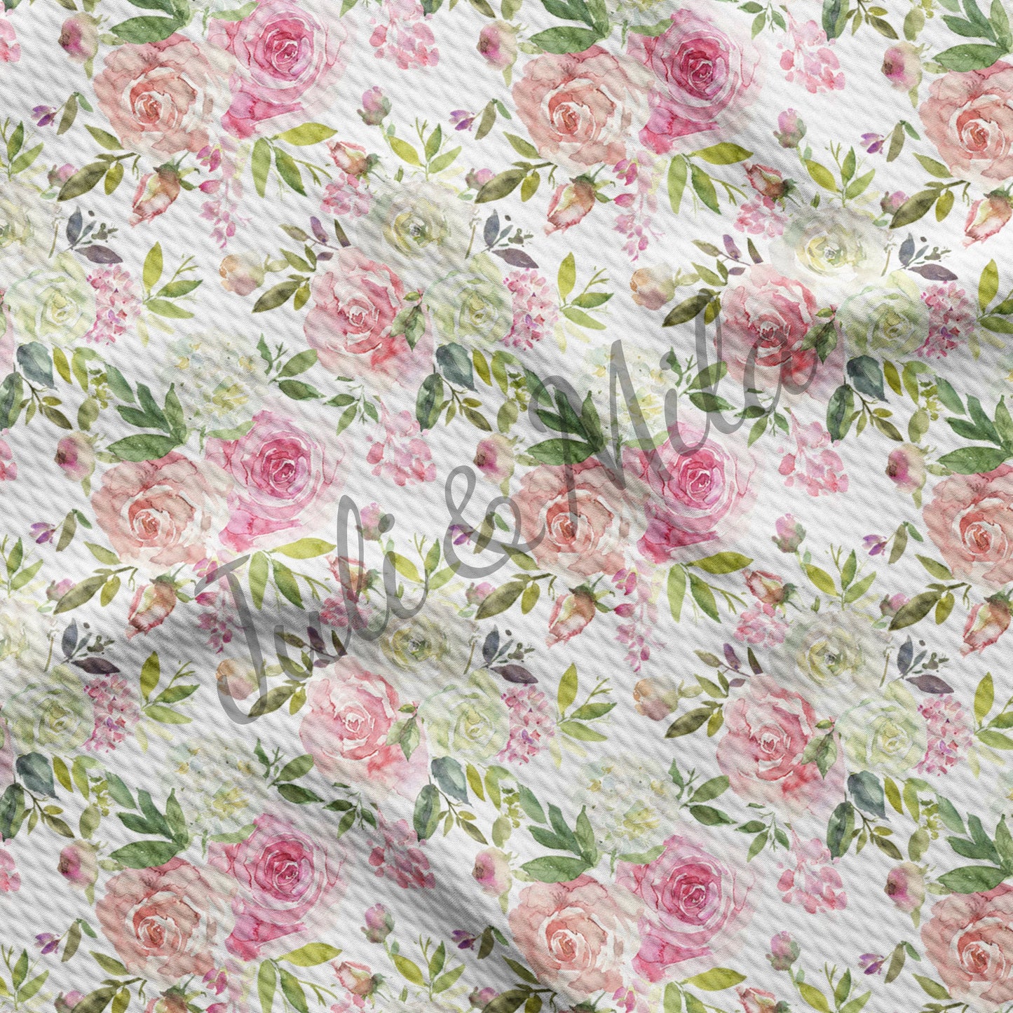Bullet Textured Fabric Floral  (F23)