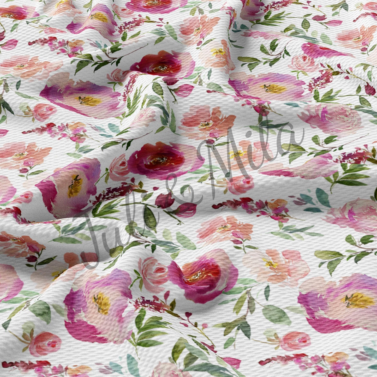 Floral Bullet Fabric (F20)