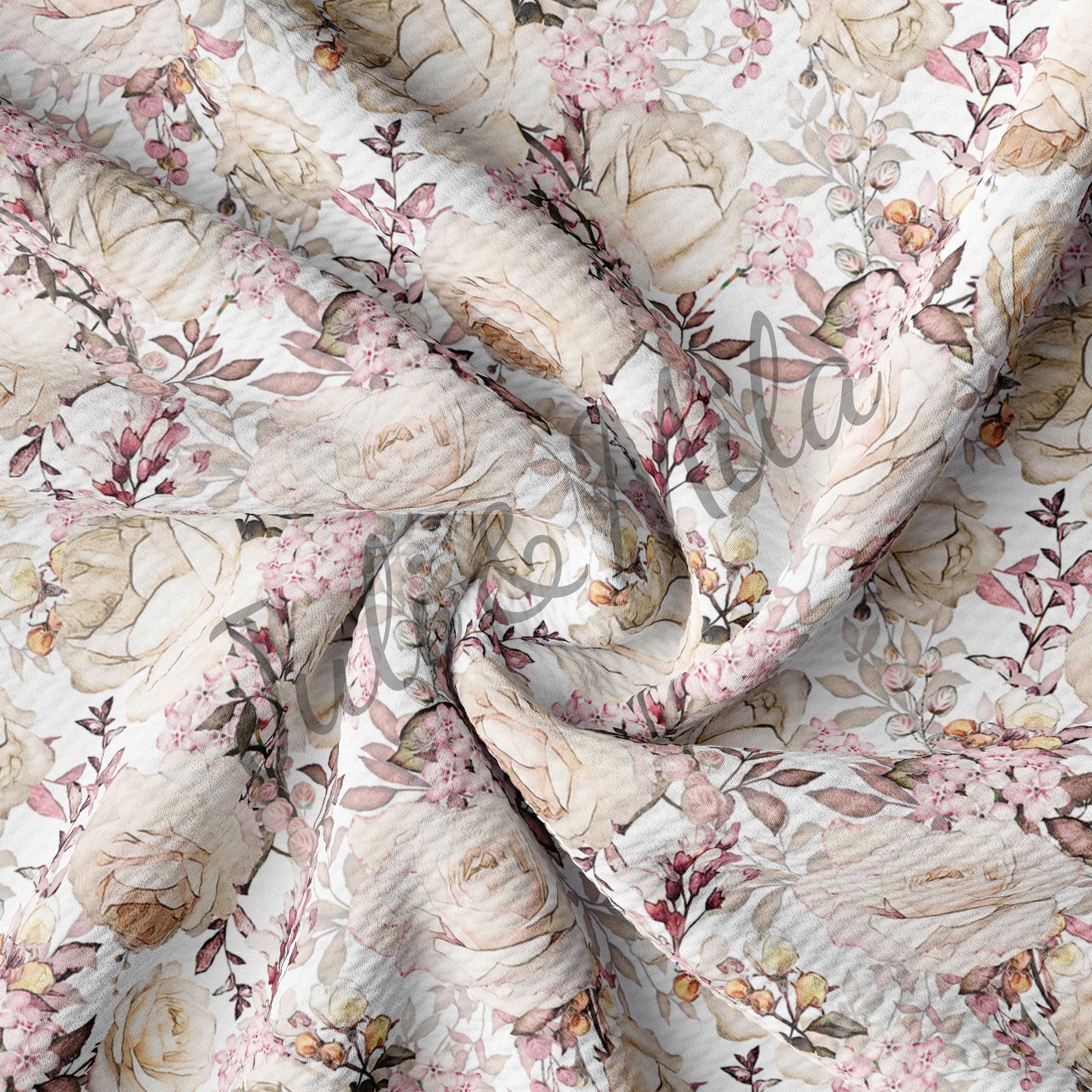 Floral Bullet Fabric (F42)