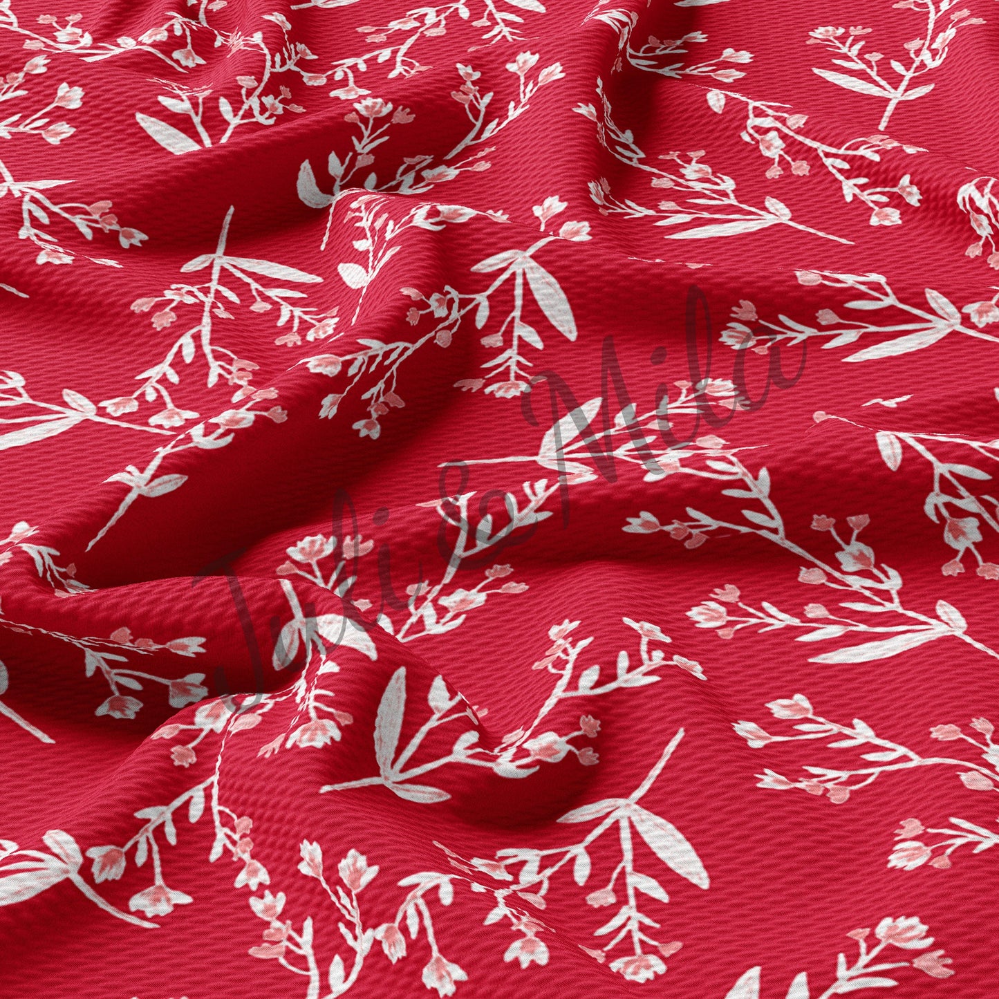 Bullet Textured Fabric  Floral59