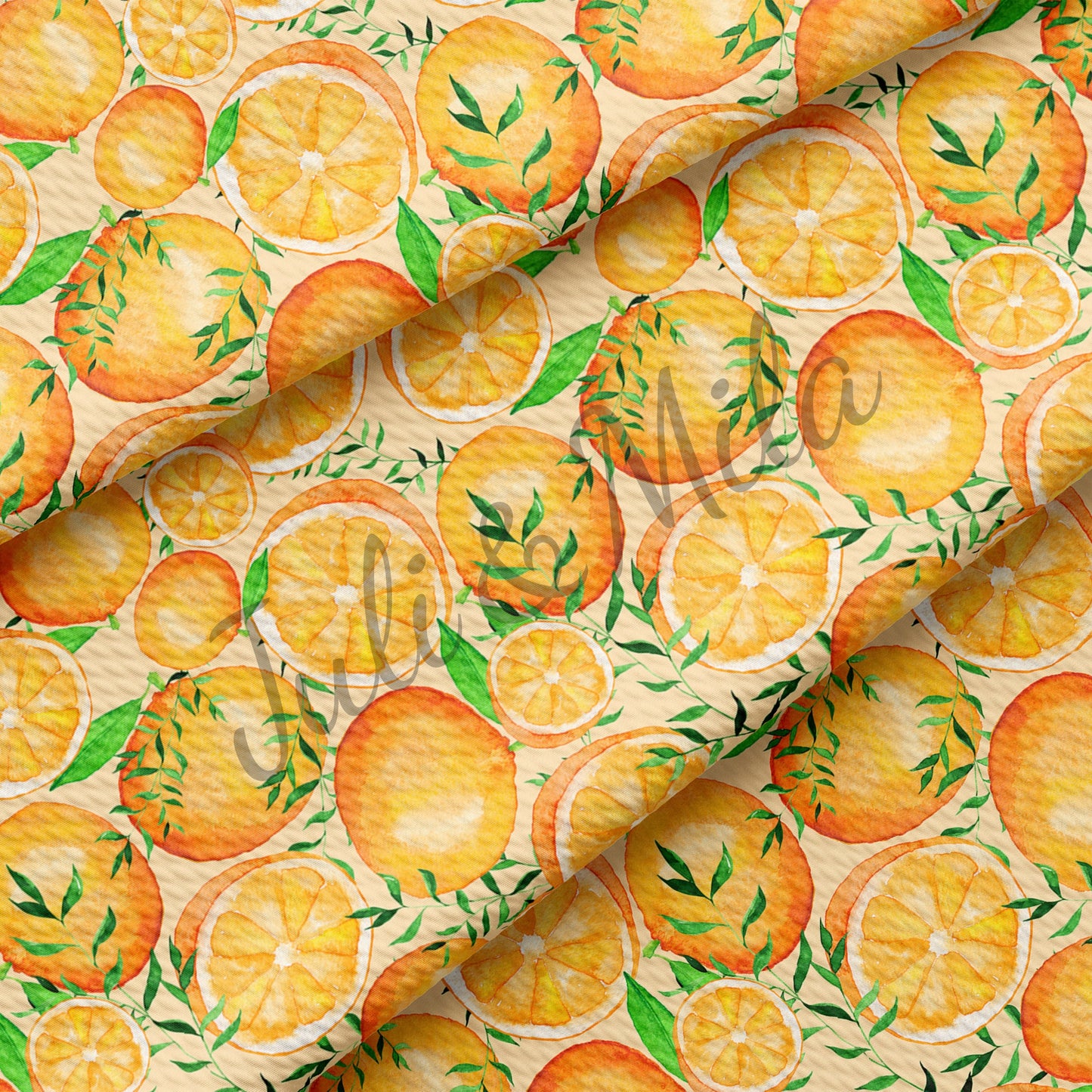 Bullet Textured Fabric  Orange