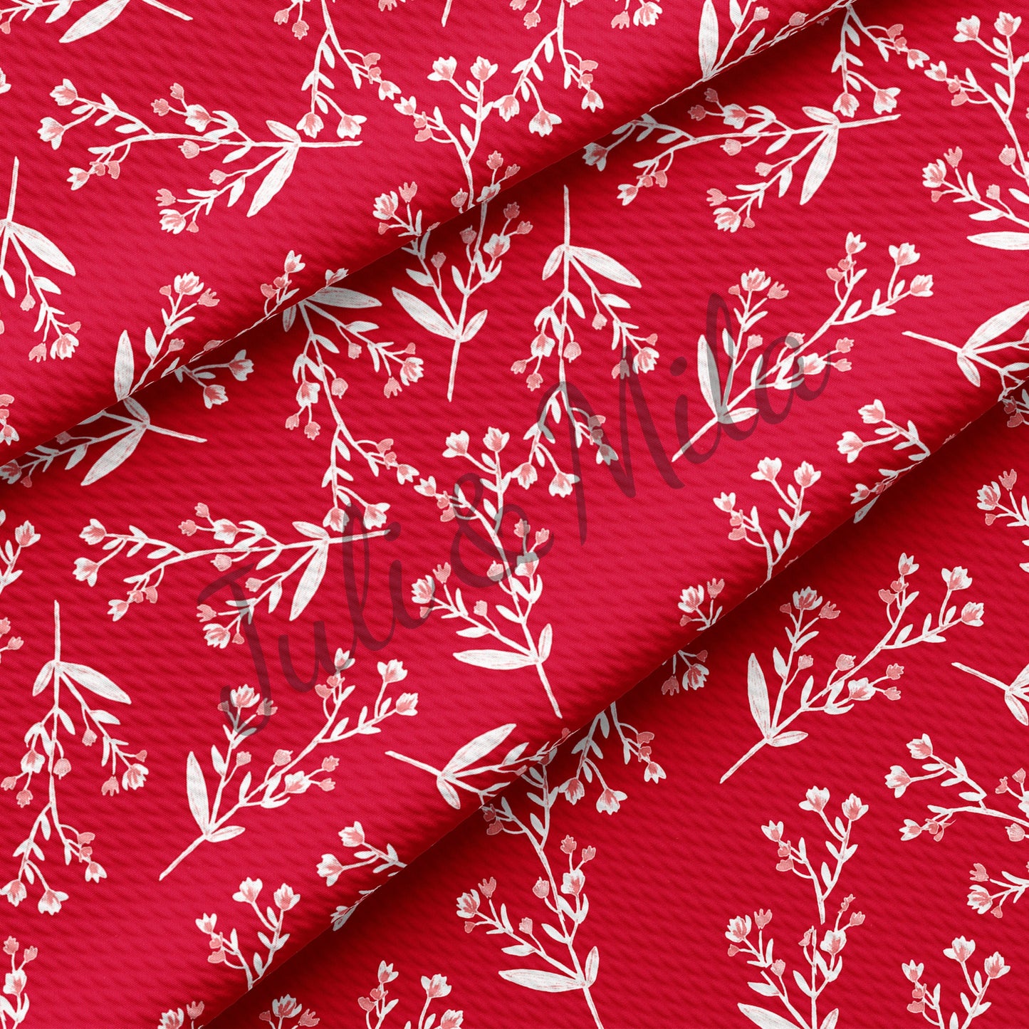 Bullet Textured Fabric  Floral59
