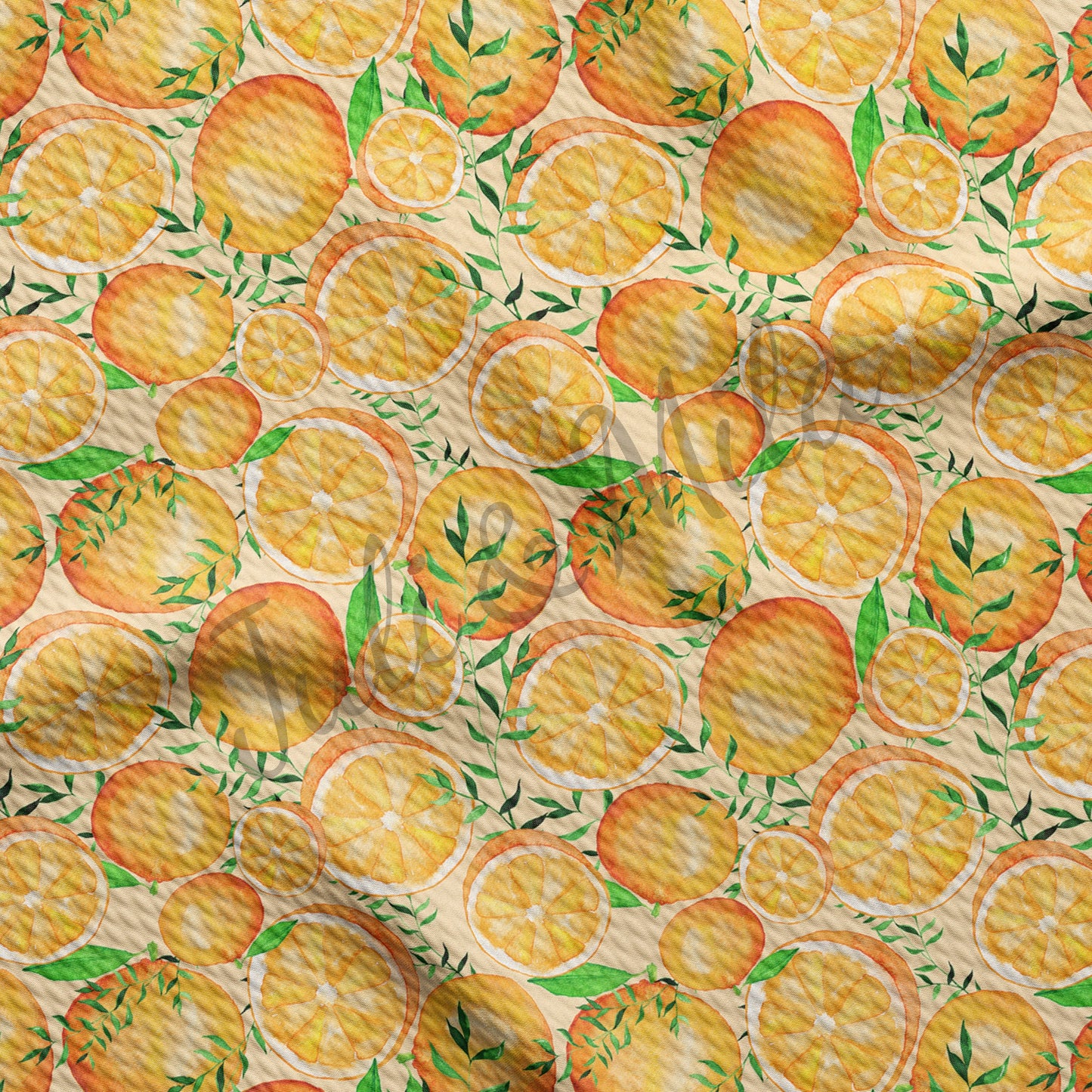 Bullet Textured Fabric  Orange