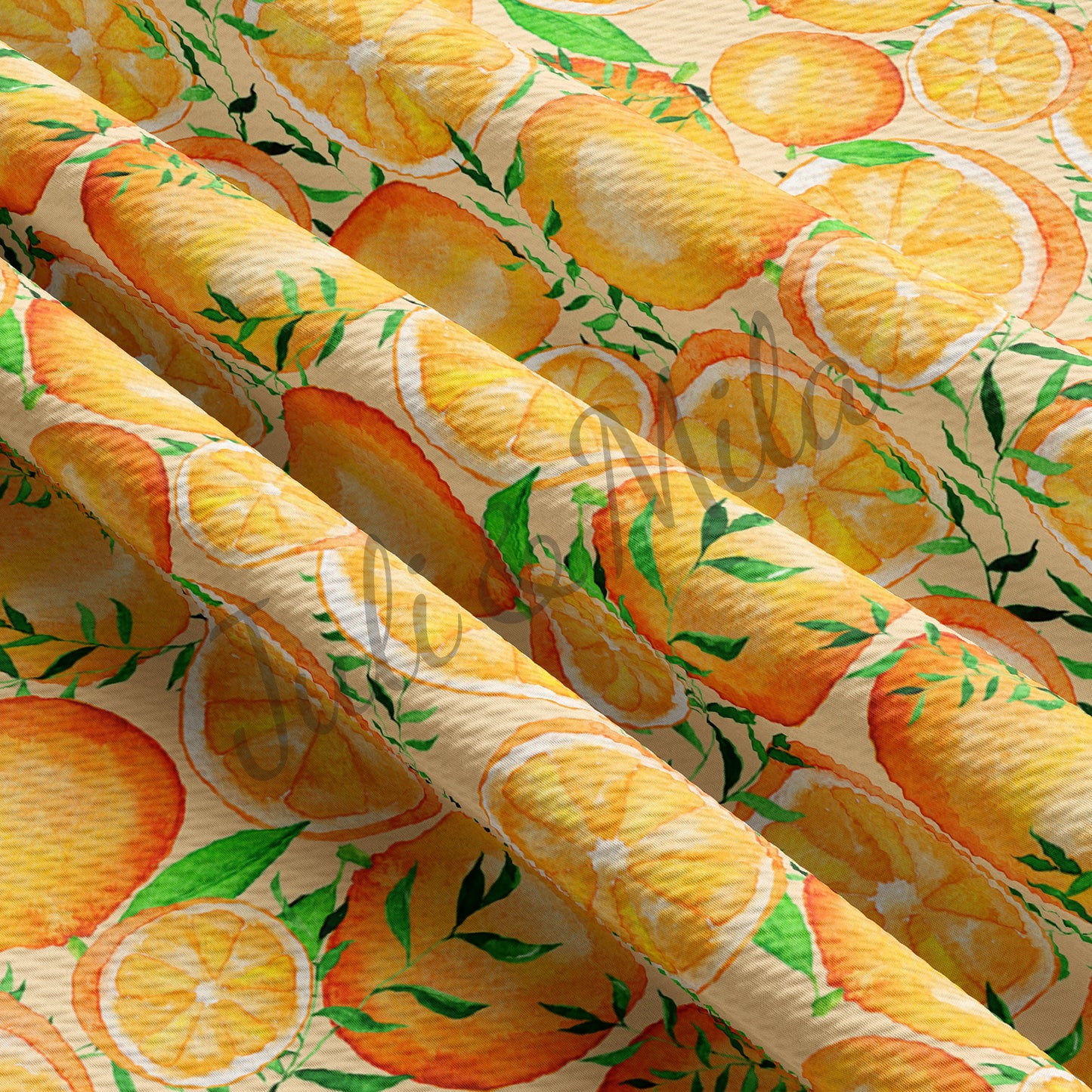 Bullet Textured Fabric  Orange