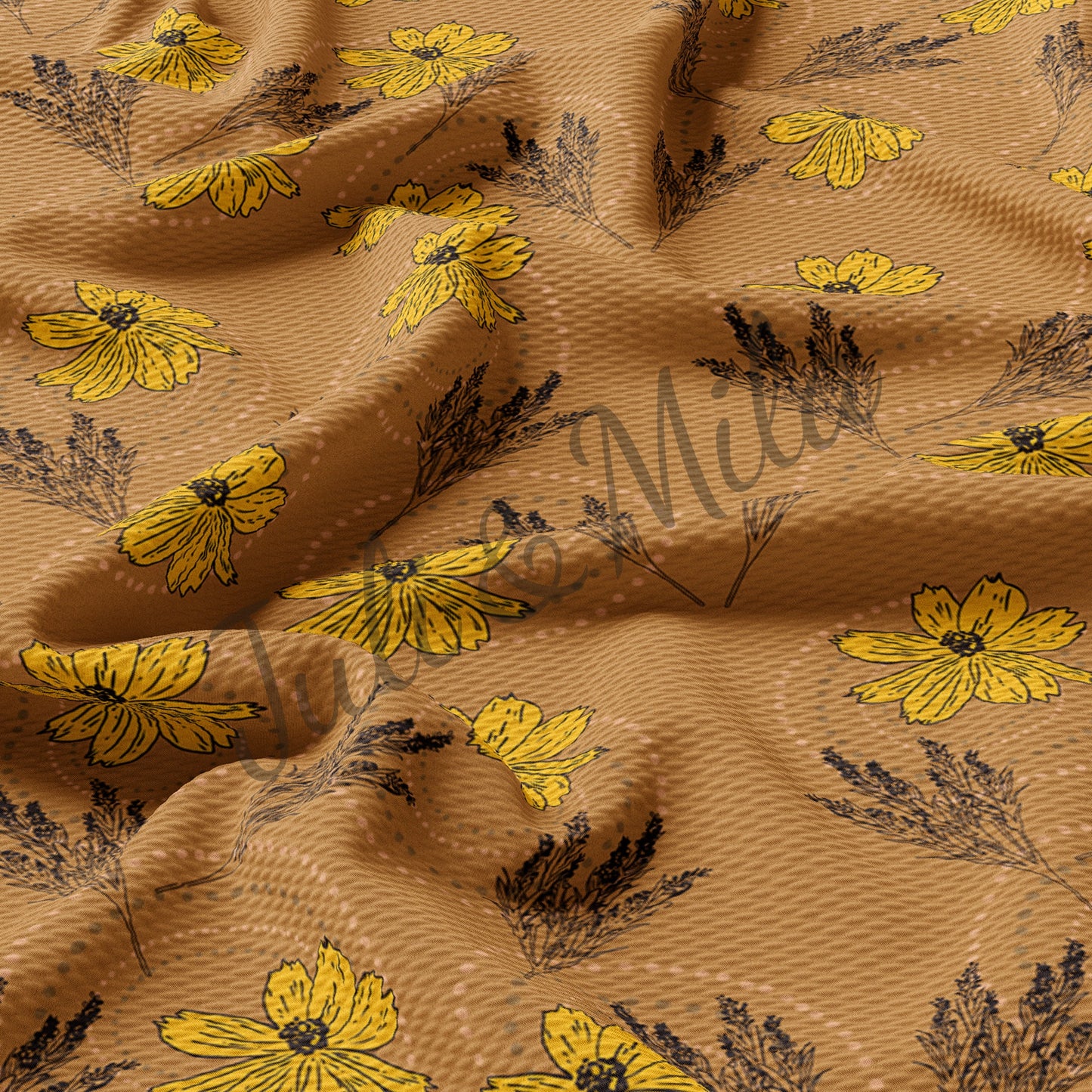 Bullet Textured Fabric (Floral49)