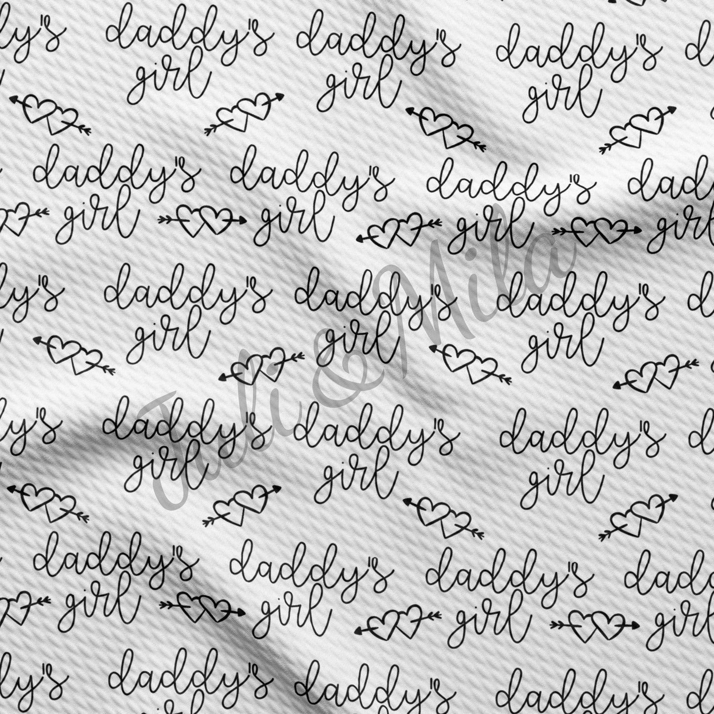 Bullet Textured Fabric  (Daddy's girl 2)