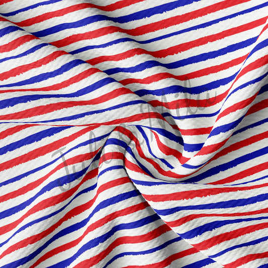 Patriotic 4th of July Bullet Fabric  USA Flag PT33