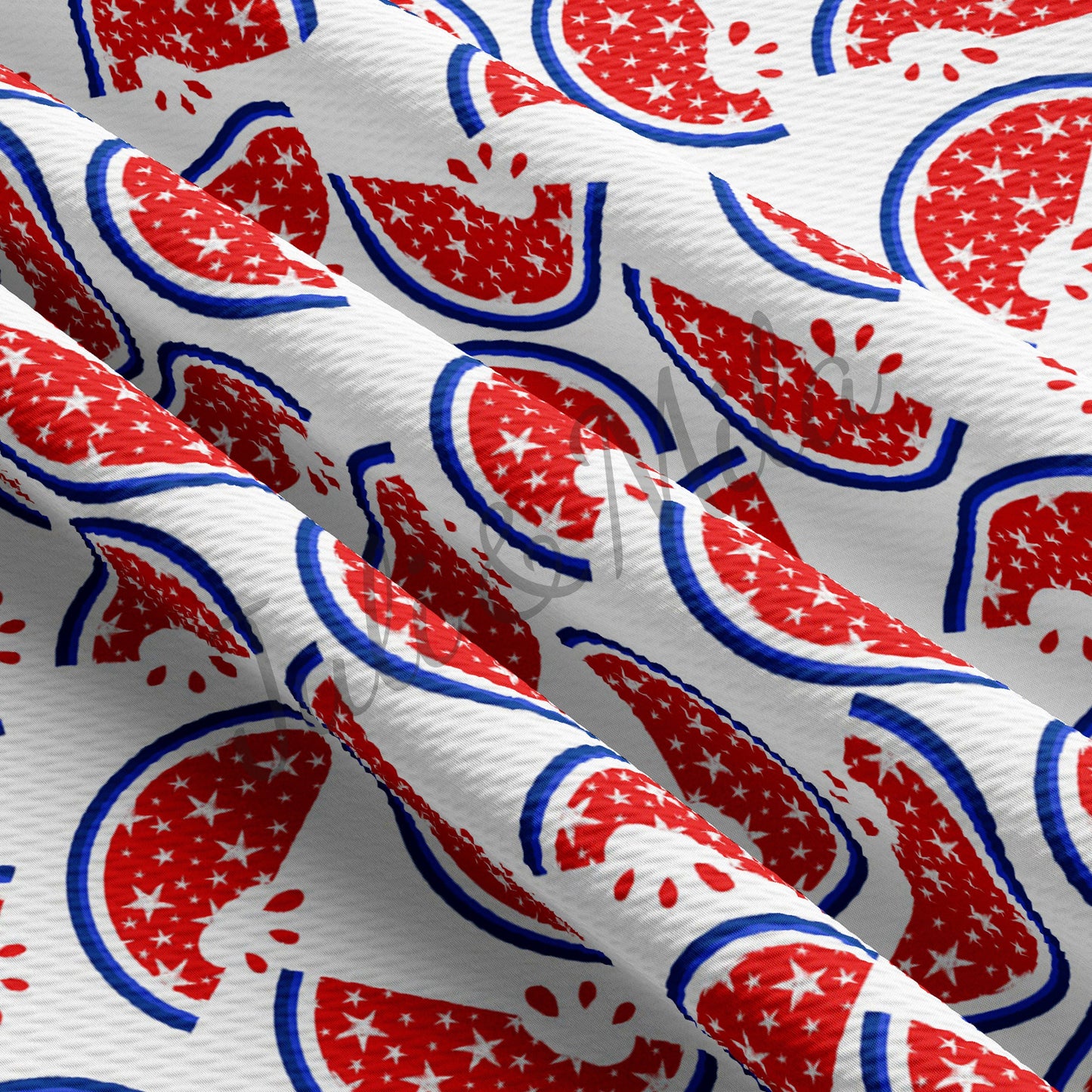 Patriotic 4th of July Bullet Fabric PT34
